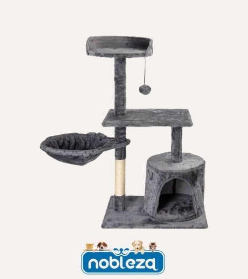 Arbol Rascador para Gatos de 4 Alturas