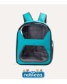 Mochila Transportin para Mascotas de Poliester y PCV