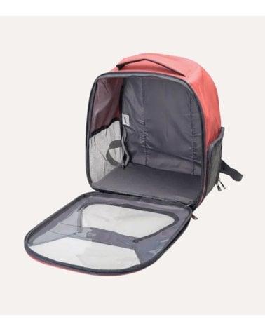 Mochila Transportin para Mascotas de Poliester y PCV