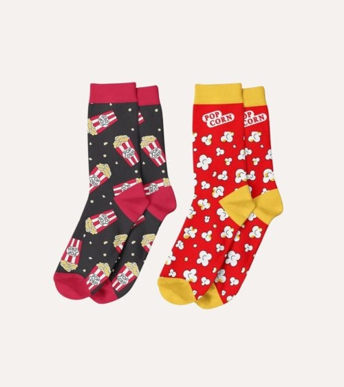 Calcetines de Palomitas de Poliéster