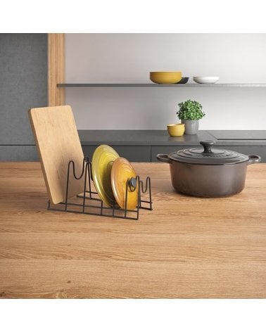 Soporte para Bandejas y Tapas Pomo Lido Lava
