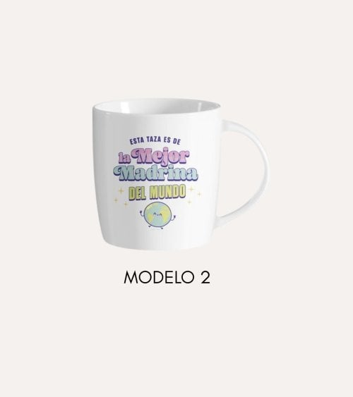 Taza Mug para Padrinos de Cerámica
