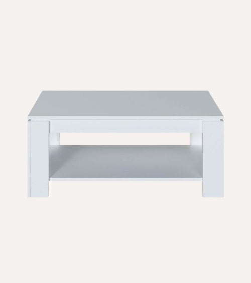 Mesa de Centro Ambit Elevable con Revistero de Melamina