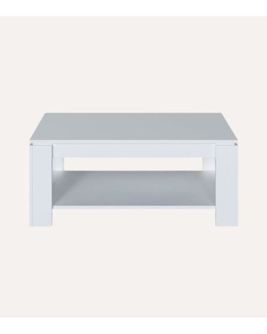 Mesa de Centro Ambit Elevable con Revistero de Melamina