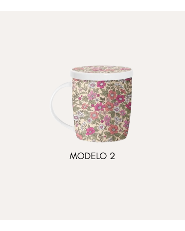 Taza para Infusión de Flores con Filtro