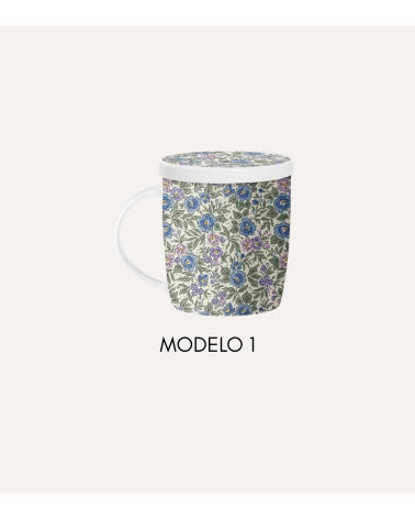 Taza para Infusión de Flores con Filtro