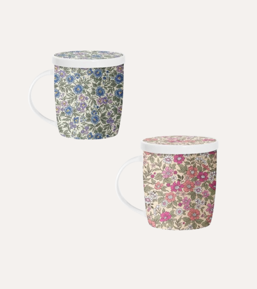 Taza para Infusión de Flores con Filtro