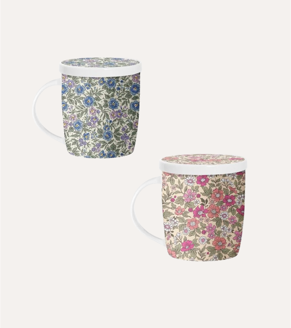 Taza para Infusión de Flores con Filtro