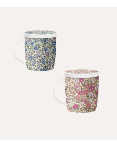 Taza para Infusión de Flores con Filtro