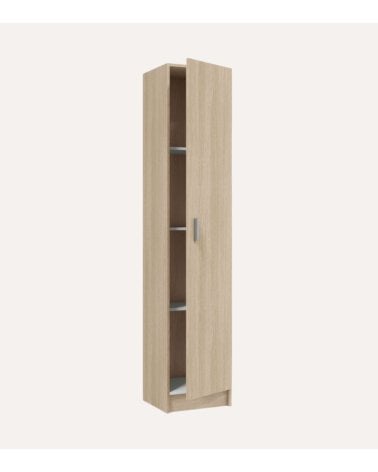 Armario Multiusos de 2 Puertas y 3 Baldas de Melamina