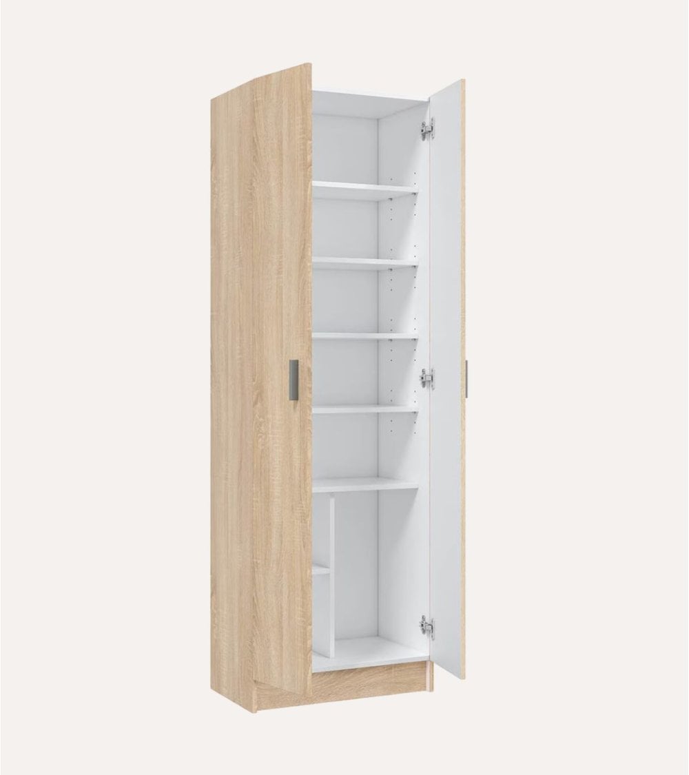 Armario Zapatero Multiusos con 2 puertas de Melamina
