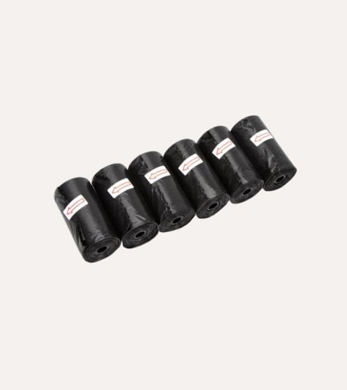 Set de 6 Rollos de Bolsas de Basura para Perros