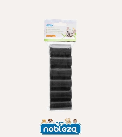 Set de 6 Rollos de Bolsas de Basura para Perros