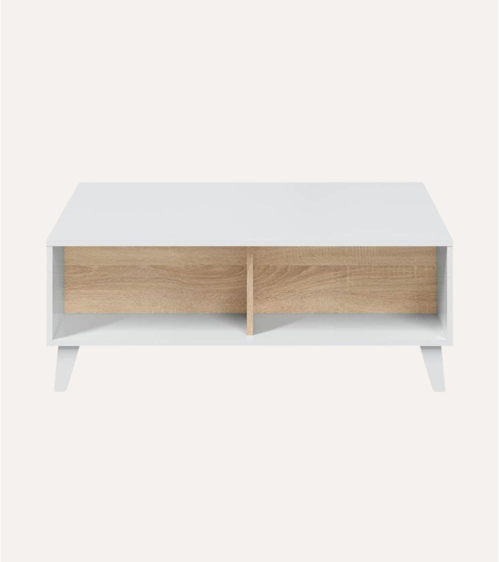 Mesa de Centro Zaiken Elevable de Melamina