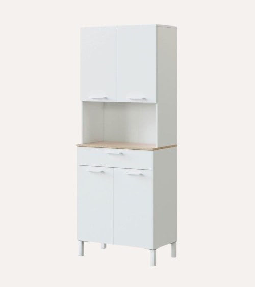 Armario Kira Estilo Buffet Bicolor de Melamina