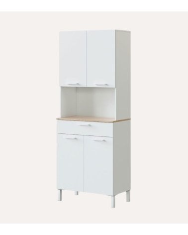 Armario Kira Estilo Buffet Bicolor de Melamina