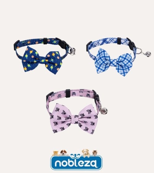 Collar para Animales con Pajarita de Poliéster