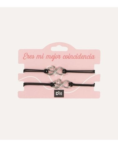 Pulsera de la Amistad Infinita de Metal