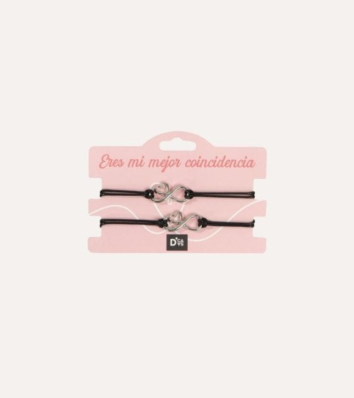 Pulsera de la Amistad Infinita de Metal