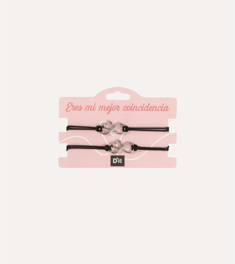 Pulsera de la Amistad Infinita de Metal