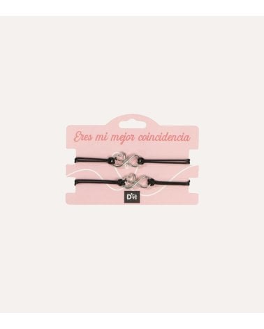 Pulsera de la Amistad Infinita de Metal
