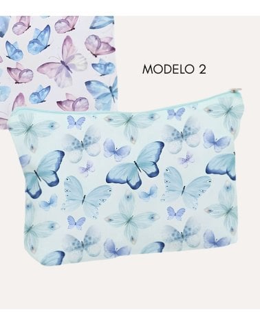 Neceser con Mariposas de Algodón