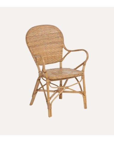 Silla Lola de Ratán Natural Tejido