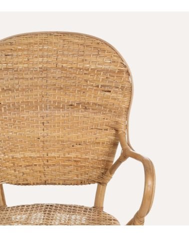 Silla Lola de Ratán Natural Tejido