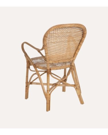Silla Lola de Ratán Natural Tejido