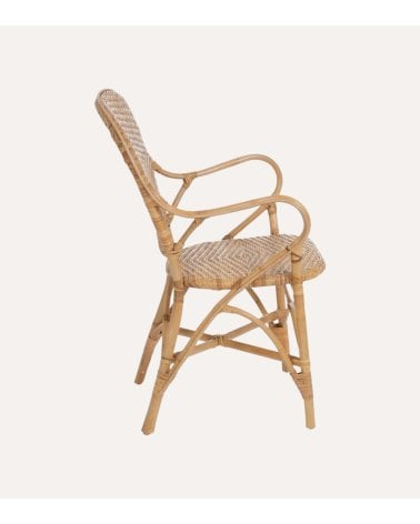 Silla Lola de Ratán Natural Tejido