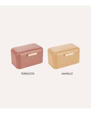 Panera Metálica con Asa de Bámbu
