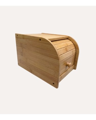 Panera de Bambú con Puerta Corredera