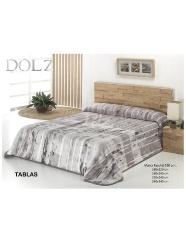 Manta de Cama Tablas de Alta Calidad