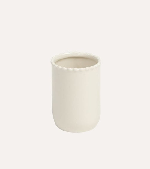 Vaso de Baño Verona Portacepillos de Cerámica