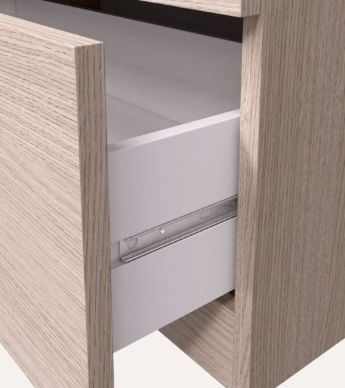 Cómoda con 3 Cajones de MDF