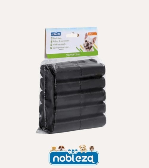Set de 20 Rollos de Bolsas de Basura para Perros
