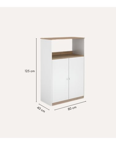 Mueble Auxiliar Estilo Buffet 2P de Melamina
