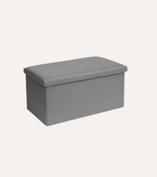 Puff Ottoman Rectangular de Poliéster