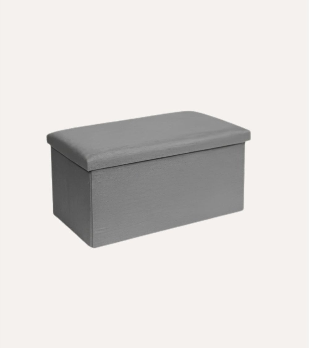 Puff Ottoman Rectangular de Poliéster