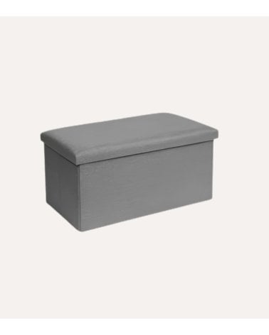 Puff Ottoman Rectangular de Poliéster