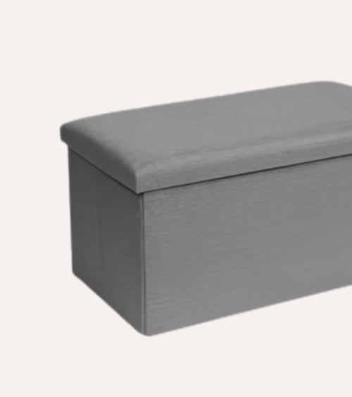 Puff Ottoman Rectangular de Poliéster
