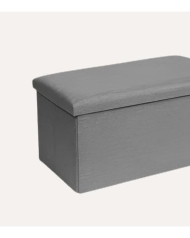 Puff Ottoman Rectangular de Poliéster