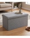 Puff Ottoman Rectangular de Poliéster