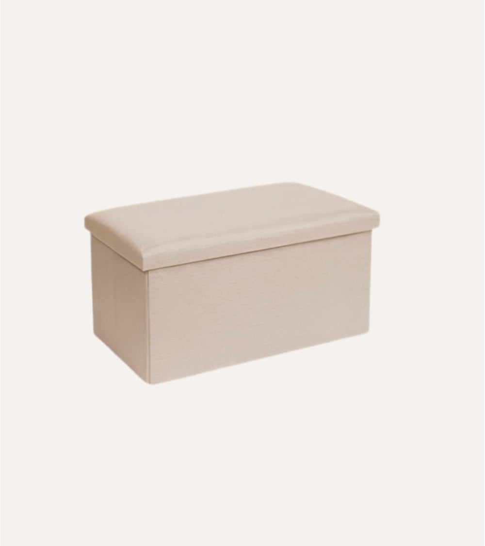 Puff Ottoman Rectangular de Poliéster