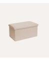 Puff Ottoman Rectangular de Poliéster