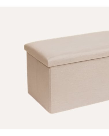 Puff Ottoman Rectangular de Poliéster
