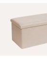 Puff Ottoman Rectangular de Poliéster