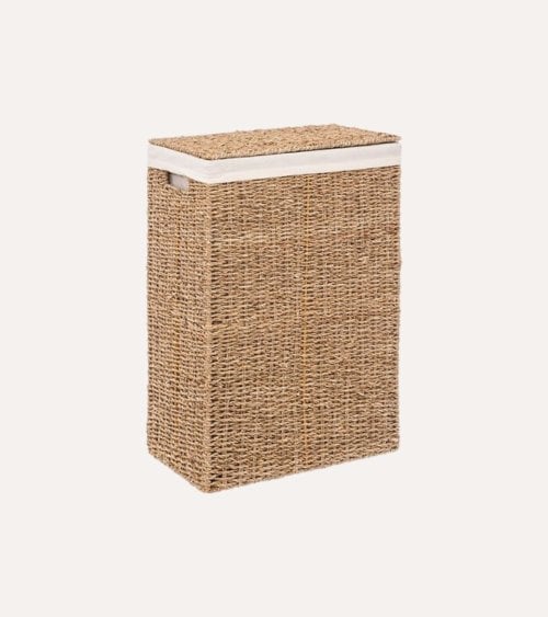 Cesto de Mimbre para Almacenamiento y Colada