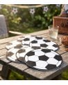 Set de 20 Servilletas Balón de Fútbol de Papel