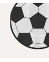 Set de 20 Servilletas Balón de Fútbol de Papel